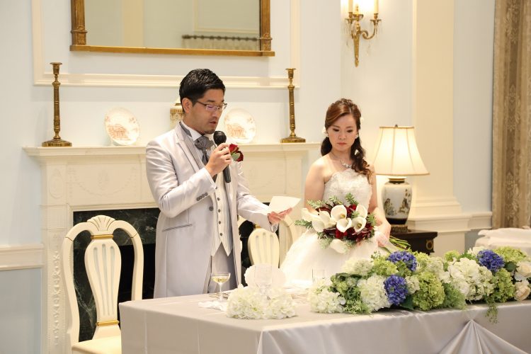 感謝を伝えるWEDDING