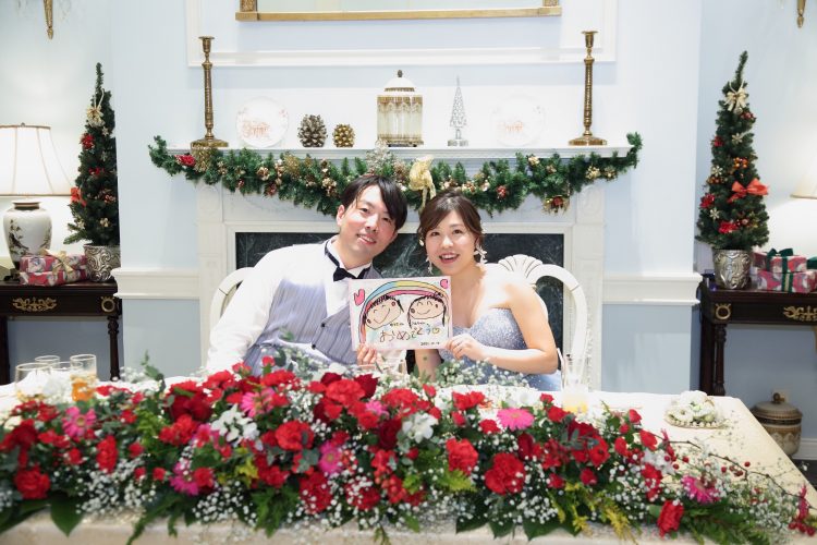 大切なクリスマス・・大好きなトトロも一緒のWEDDING